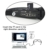 DCCN Spion Kamera Bluetooth Brille mit UV400 Sonnenbrille fuer Radfahren mit allen Handy kompatibel (Bluetooth hat) - 5